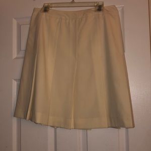 Cream Skirt
